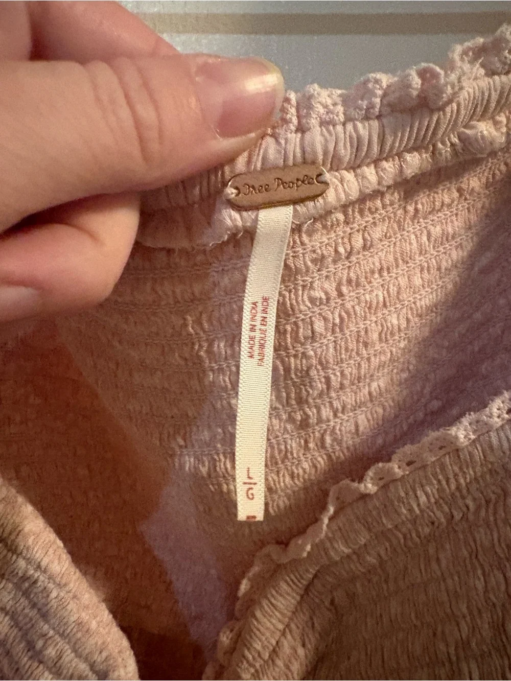 Free People soft blush